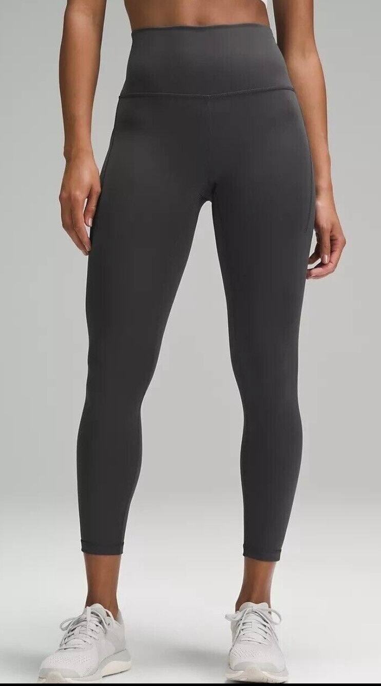 Lululemon Wunder Train High-Rise Tight with Pockets 25" Women’s Size 12 Gym Yoga